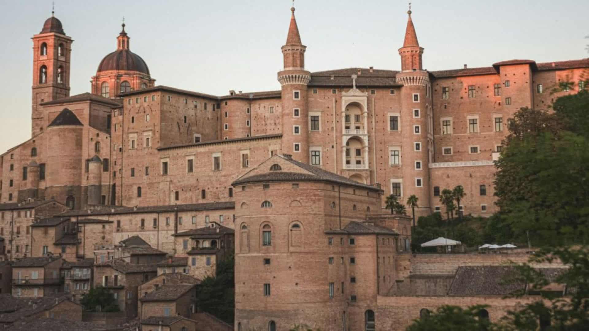Der Herzogspalast von Urbino